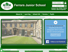 Tablet Screenshot of ferrars.org.uk
